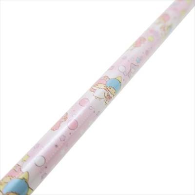 リトルツインスターズ キキ＆ララ 日本製 サンリオ 筆記用具 鉛筆 キャラクター グッズ サンスター文具 5007631 パール丸軸えんぴつ2B