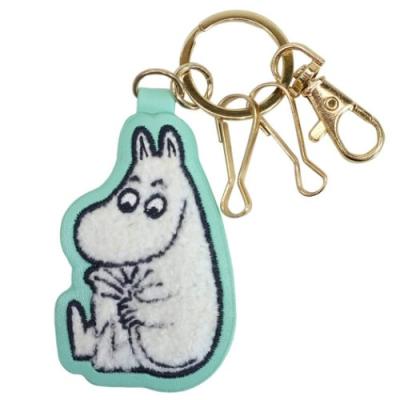 MOOMIN キーホルダー ムーミン サガラ 刺繍 キーリング 北欧