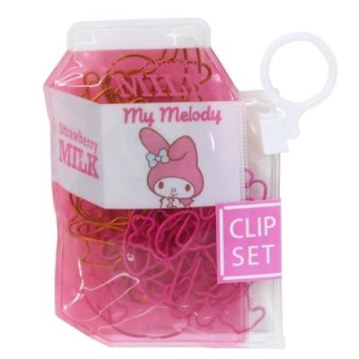 マイメロディ サンリオ キャラクター クリップ ジップケース付き