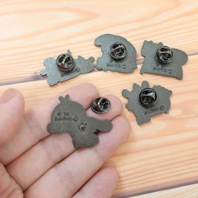 ポチャッコ グッズ ピンバッジ キャラクター ピンズ ノスタルジック柄