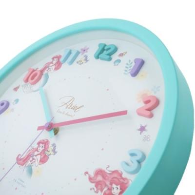 リトルマーメイド アリエル 壁掛け時計 アイコン ウォールクロック ディズニープリンセス ティーズファクトリー 新生活準備 キャラクターのシネマコレクション 通販 Paypayモール