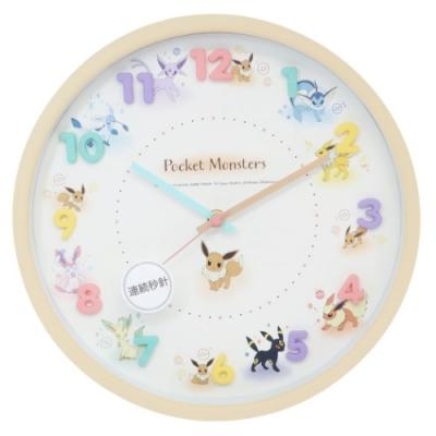 壁掛け時計 アイコン ウォールクロック ポケモン イーブイ フレンズ ポケットモンスター ティーズファクトリー インテリア Tjs Pm 雑貨 アートの通販店 ベルコモン 通販 Yahoo ショッピング