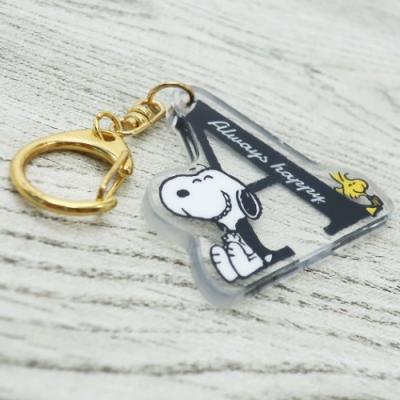 SNOOPY スヌーピー ピーナッツ グッズ キーリング イニシャル