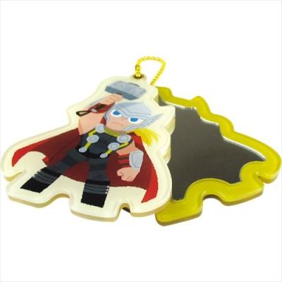 ダイカットスライドミラー キーホルダー グリヒル ソー マーベル ティーズファクトリー 手鏡 プチギフト