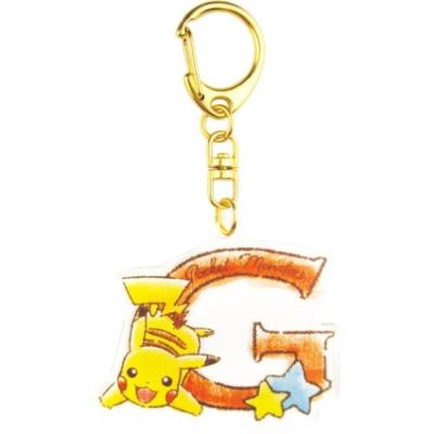イニシャル アクリル キーホルダー キーリング ポケモン ポケットモンスター ピカチュウ G ティーズファクトリー アルファベット ギフト雑貨 Tsf Pm g 雑貨 アートの通販店 ベルコモン 通販 Yahoo ショッピング