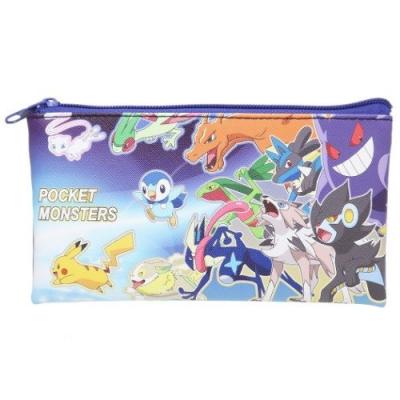 ポケットモンスター ペンケース 筆箱 ポケモン フラット マルチポーチ キャラクター ギャザー キャラクターのシネマコレクション 通販 Paypayモール