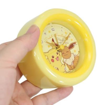 ピカチュウ イーブイ ラウンド アラームクロック 目覚まし時計 ポケモン ポケットモンスター グッズ キャラクターのシネマコレクション 通販 Paypayモール