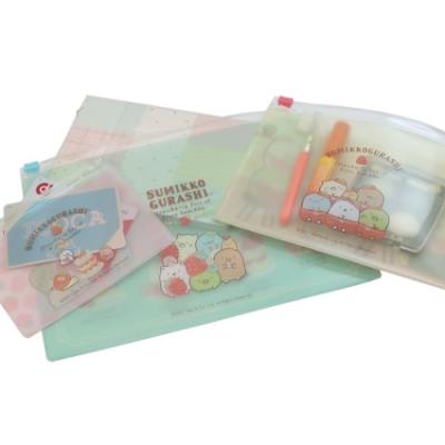 安心の定価販売 すみっコぐらし サンエックス キャラクター 収納ジッパーケース 3p ファスナーケース いちごフェア ティーズファクトリー セット