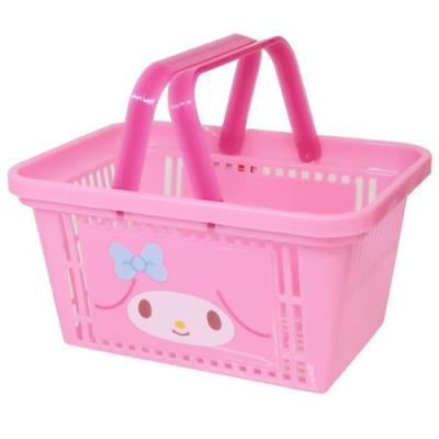 サンリオ　マイメロディ　フェイス型　ラタンバスケット sanrio（サンリオ） かごバッグ カゴバッグ サンリオキャラクターズ