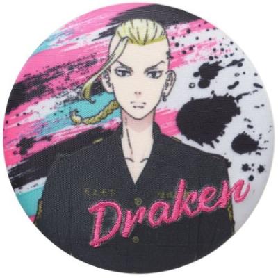 缶バッジ 刺繍 カンバッジ 東京リベンジャーズ 少年マガジン 龍宮寺堅