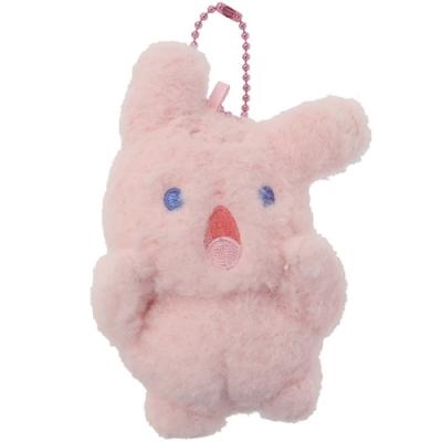 ミニぬいぐるみボールチェーン オウエンシタイマスコット アニマル うさぎ ユニック プレゼント かわいい