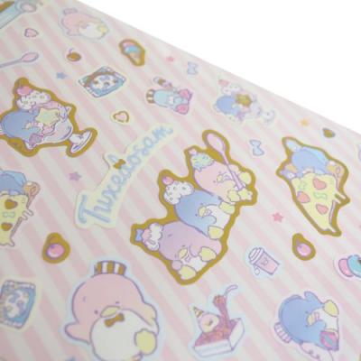 ミニ シールセット シールシート サンリオ タキシードサム カフェ