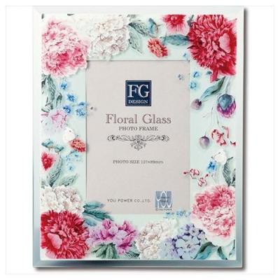 写真立て フォトフレーム FGデザイン フラワー ローズ ボタニカル トロピカル ハーブ ユーパワー 16×20cm お洒落 ギフト インテリア 雑貨