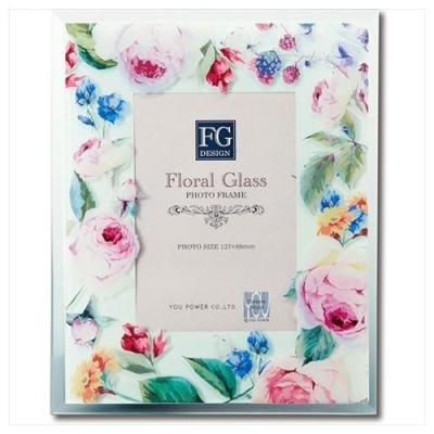 写真立て フォトフレーム FGデザイン フラワー ローズ ボタニカル トロピカル ハーブ ユーパワー 16×20cm お洒落 ギフト インテリア 雑貨