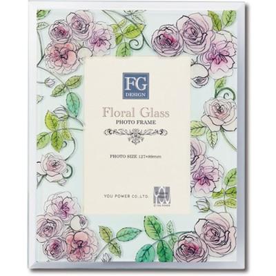 写真立て フォトフレーム FGデザイン バラ ユーパワー 16x20x1cm ギフト ボタニカル インテリア
