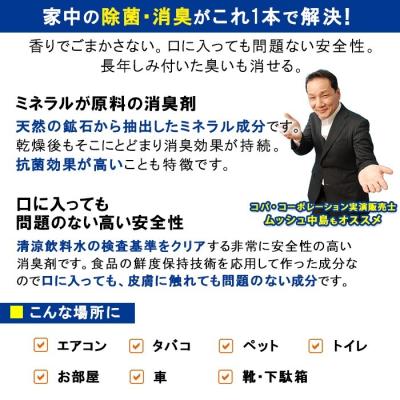 抗菌 抗ウイルスできる業務用消臭剤 ミラクリーンr 100ml くらしの応援クーポン コパ コーポレーション 通販 Paypayモール