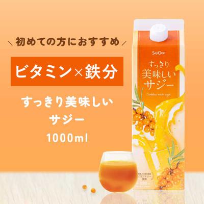 【超PayPay祭5％OFF】サジージュース サジー ワン SajiOne 【公式】 すっきり美味しい 1000ml オレンジ ゆず ビタミン