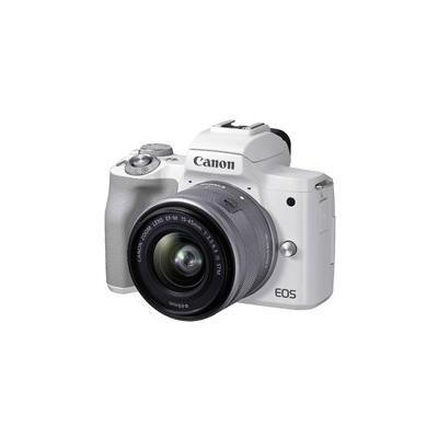 Canon キヤノン ミラーレス一眼カメラ Eos Kiss M Ef M15 45 Is Stm レンズキット Eoskissm 1545lk Wh ホワイト Pcあきんど 通販 Paypayモール