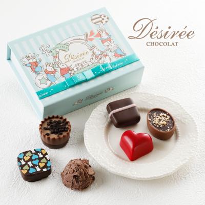 ホワイトデー お返し チョコレート ギフト デジレー ショコラ6個入 人気アソート 高級 友チョコ ご褒美 爆買