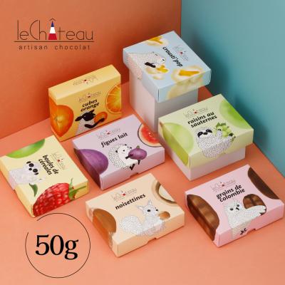 ホワイトデー チョコ 2026 人気アパレルブランドともコラボ ルシャトー50g 高級 友チョコ ご褒美 プレゼント