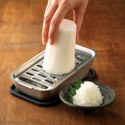 大根おろし ふわふわ ツボエの極上おろし金 箱-hako- キッチンツール 663802 ディノス