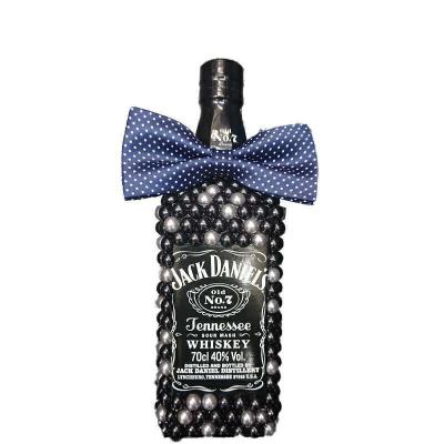 ジャック ダニエル ポコポコ デコレーションボトル 700ml×1本（蝶ネクタイ付き）[トゲトゲ 贈り物 ギフト トゲジャック]