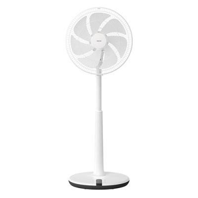 山善(YAMAZEN) RHX-BED035 W  35cmDCハイリビング扇風機　温度センサー搭載　7枚羽根　リモコン付　風量12段階節電・電気代対策 心地よい風