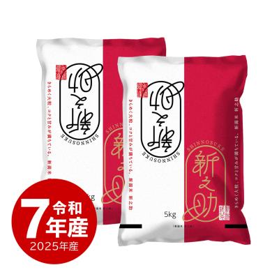 【夏のセール中】 新之助 お米 10kg 令和7年産 新潟県産 一等米 送料無料 沖縄のぞく お中元