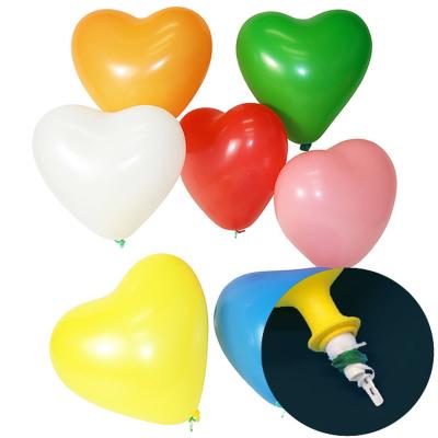 天然ゴム風船 10インチ ハート型風船ヘリウムガス用 100ヶ ワンタッチバルブ 糸付 バルーン 動画有 No 931 販促イベント屋 通販 Yahoo ショッピング