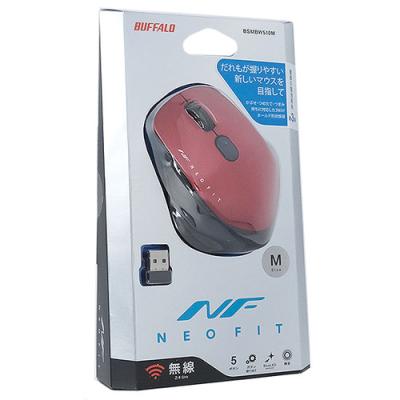 BUFFALO NEOFITマウス 無線 Mサイズ BSMBW510MRD （レッド） NEO FIT マウス、トラックボール本体 - 最安値 ...