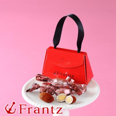 ホワイトデー チョコ お返し お菓子 チョコレート スイーツ ギフト 赤 洋菓子 プチギフト 個包装 アーモンド 神戸タイニーセレブBAG おしゃれ お取り寄せ 贈り物