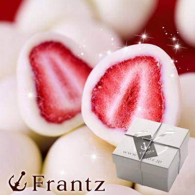 ホワイトデー イチゴ 苺 チョコ お返し お菓子 チョコレート トリュフ スイーツ ギフト 洋菓子 神戸苺トリュフ (白箱) おしゃれ お取り寄せ 贈り物