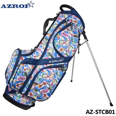AZROF スタンドキャディバッグ AZ-STCB01 232（アロハネイビー） キャディバッグ - 最安値・価格比較 - Yahoo