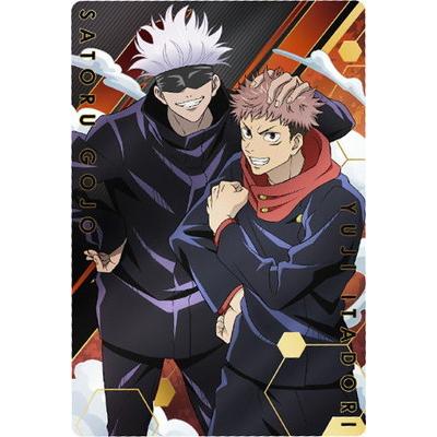 呪術廻戦ウエハース 1 25 虎杖悠仁 五条悟 Sp Spレアカード Jujutsu W01 025 フルアヘッド 通販 Yahoo ショッピング