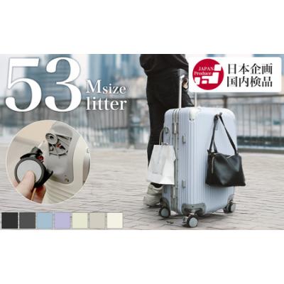 ふるさと納税 スーツケース キャリー  M (エンボス/セレストブルー) [PROEVO] [12002S] AY364 福岡県大木町