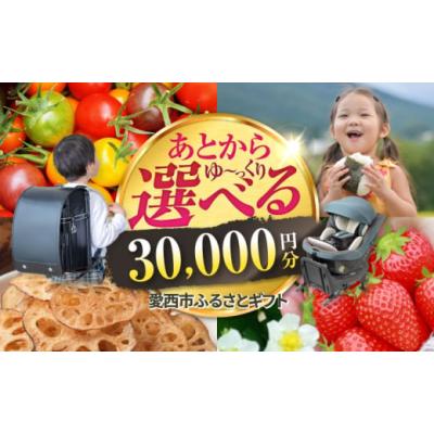ふるさと納税 カタログ 愛知県 愛西市  あとから選べる 愛知県愛西市ふるさとギフト 3万円分 日本酒 スイーツ シャンプー あとから ギフト AECY002