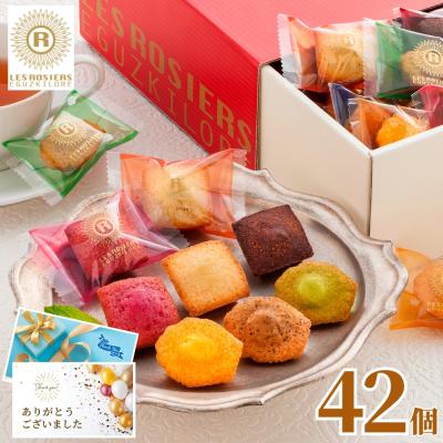 バレンタイン 2026 プレゼント 内祝い お菓子 ギフト 銀座京橋 レロジェ エギュスキロール プチガトー 42個入 3000円 スイーツ