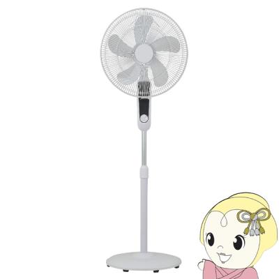 フルリモコンフロアーDC扇風機 DCモーター おおたけ ホワイト 白 GF-DCF426FR-W 40cm羽根 省エネ 12段階切り換え おしゃれ