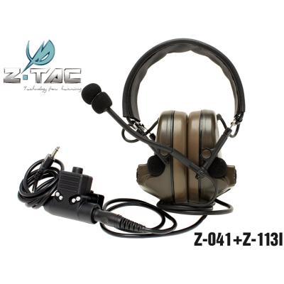 Z-041 ZTACTICAL ZタクティカルCMTC II タクティカルヘッドセット(Z