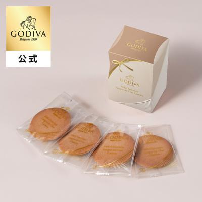 ホワイトデー 2026 ゴディバ公式（GODIVA）ミルクチョコレート ラングドシャクッキー（4枚入）焼き菓子（お菓子 スイーツ ギフト プレゼント）