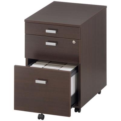 LOHACO - ARAN WORLD EIDOS エイドス サイドキャビネット 3段 ダーク  