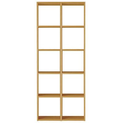 LOHACO - 無印良品 スタッキングシェルフセット 5段×2列 オーク LOHACO - 無印良品 スタッキングシェルフセット 5段×2列 オーク