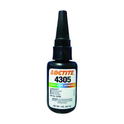 ヘンケルジャパン ロックタイト 紫外線可視光硬化型接着剤 4305 28g 4305-28 1本 366-9858（直送品）