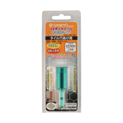 三京ダイヤモンド工業 三京 VBダイヤドリル 六角軸 20 VBH-200 1本 361-2155（直送品）