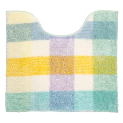 オカ パレット トイレマット ミドルサイズ グリーン 501520 1セット(1枚×10)（直送品）