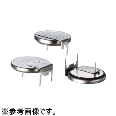 タカチ電機工業 タブ付リチウムコイン電池 水平タイプ(100個入り) CRH1220-T 1トレイ(100個入)（直送品）