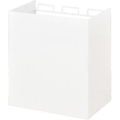 足立製作所 kakusu ダストボックス【隠しキャスター/3分別・容量15L×3】/ホワイト UD15WH 1個（直送品）
