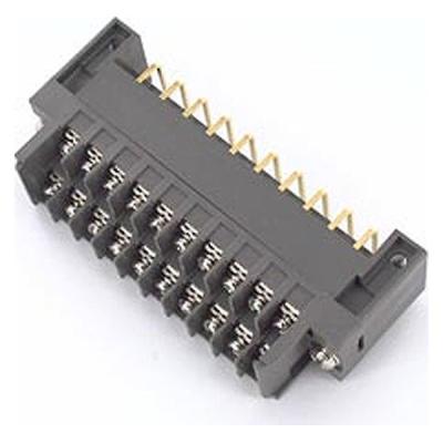 サトーパーツ 2ピース型ねじ式端子台(プラグ/基板用レセプタクル組、ライトアングル逆向き) ML-100-BS-20P 1個（直送品）