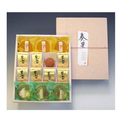 マルヤマ食品(株) 産直 南高梅と梅ゼリーセット「奏果」383 1300060204349 1セット（直送品）