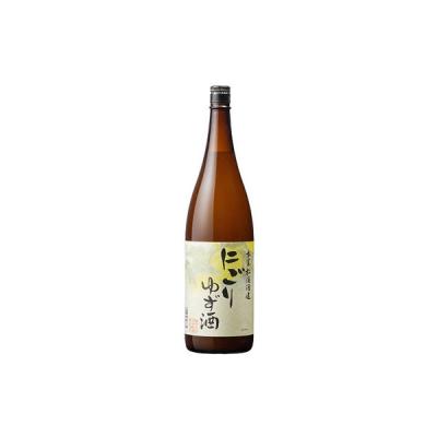 本家松浦酒造場 本家松浦酒造 にごりゆず酒 1.8L x1 4990734308885 1セット(1本)（直送品）